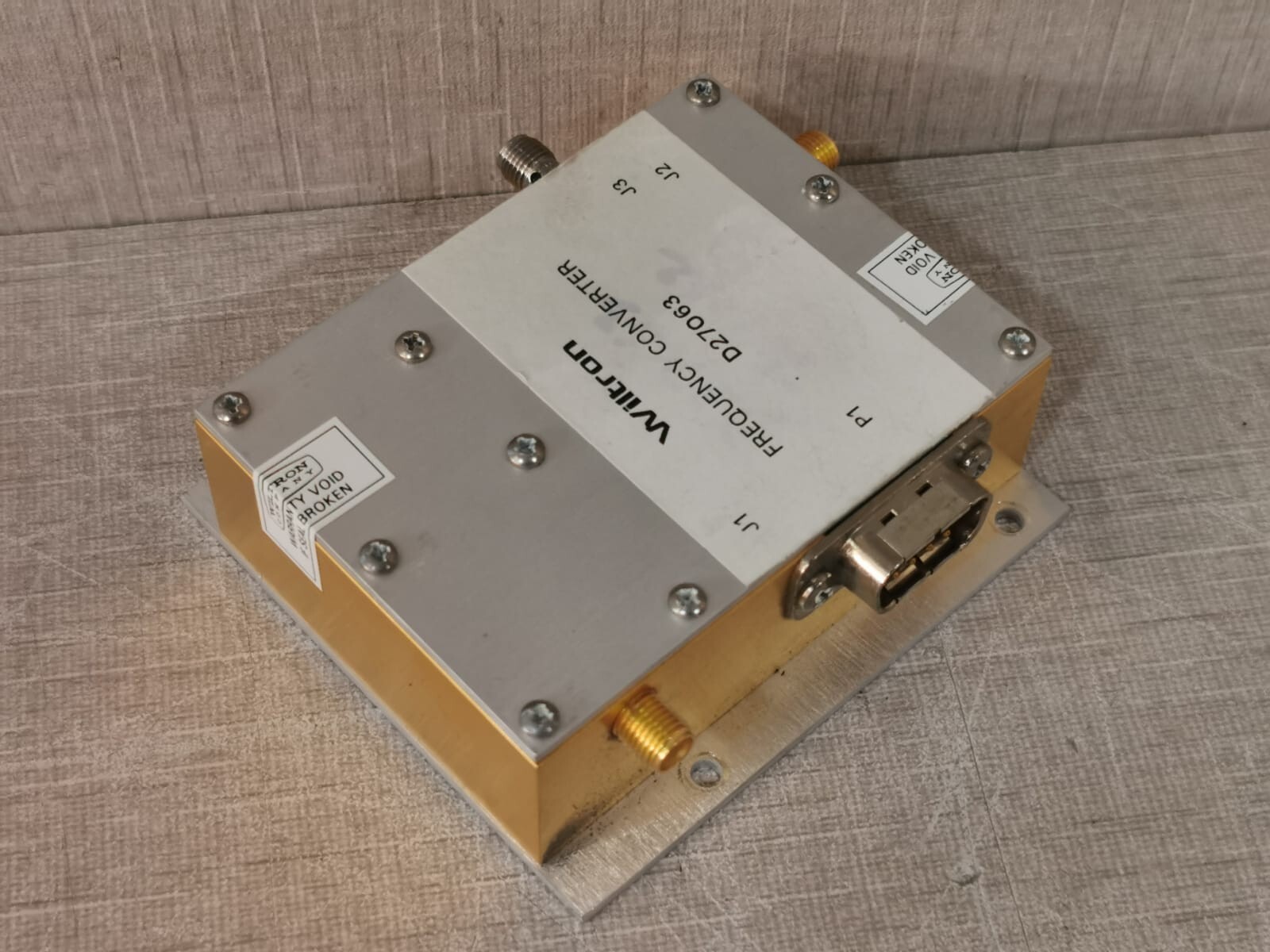 WILTRON D27063 WILTRON D27063 FREQUENCY CONVERTER 7