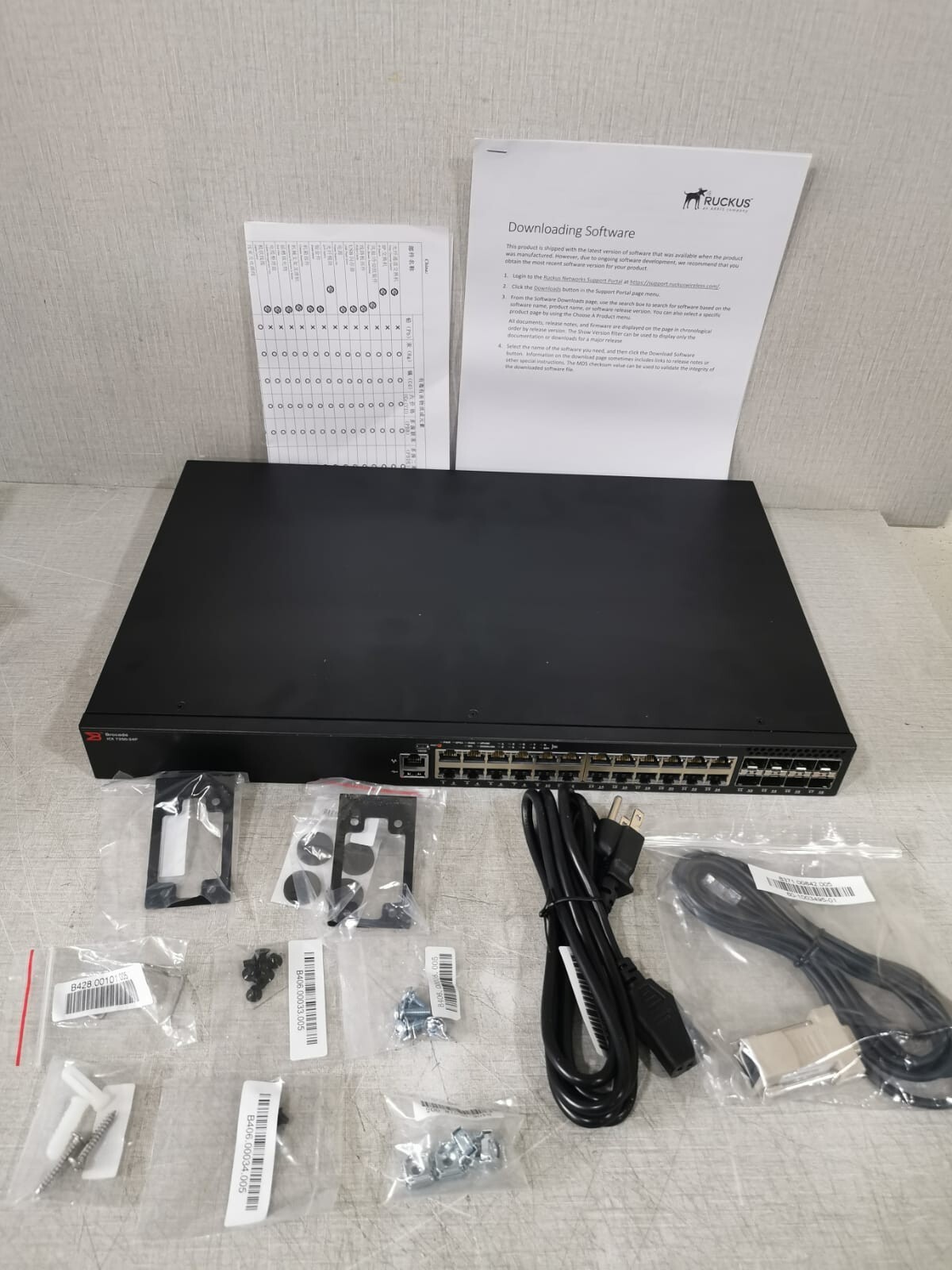 Brocade ICX7250- 24P BROCADE ICX7250- 24P RUCKUS WIRELESS 4