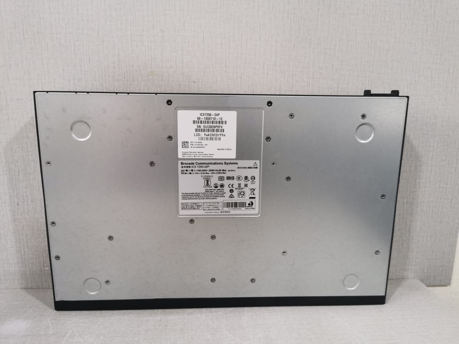 Brocade BROCADE ICX7250-24P BROCADE ICX7250-24P RUSKUS WIRELESS 10