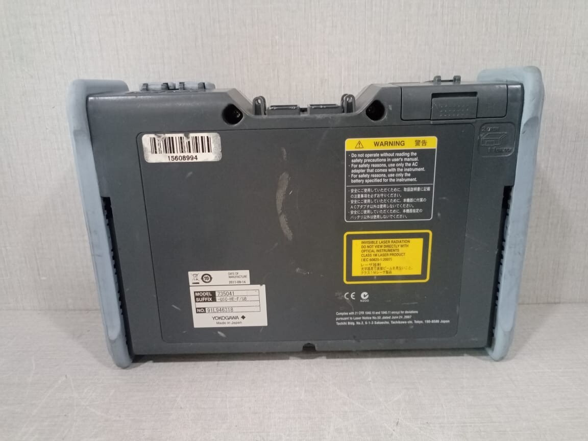 Yokogawa AQ7275 /  735041 Yokogawa AQ7275 Optical Time Domain Reflectometer 735041 -NO BATTERY 9