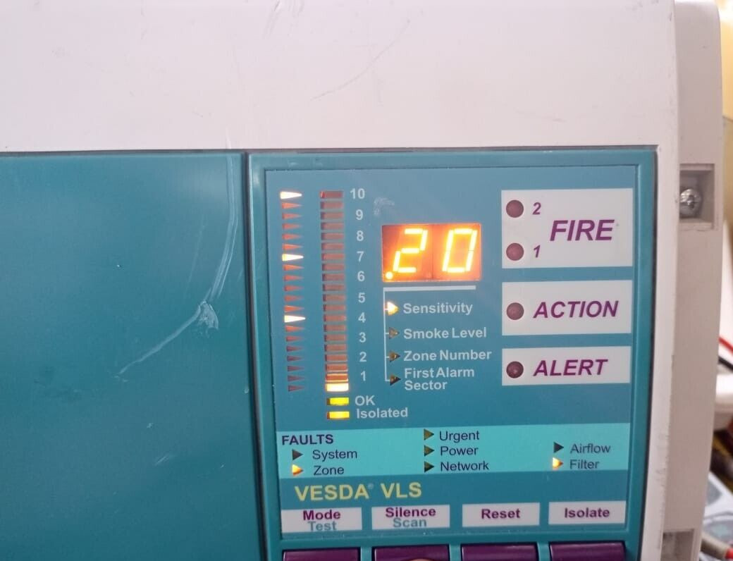 Vesda 516-018-008 Xtralis VESDA VLS Aspirating Detector 516-018-008 - NO COVER 6