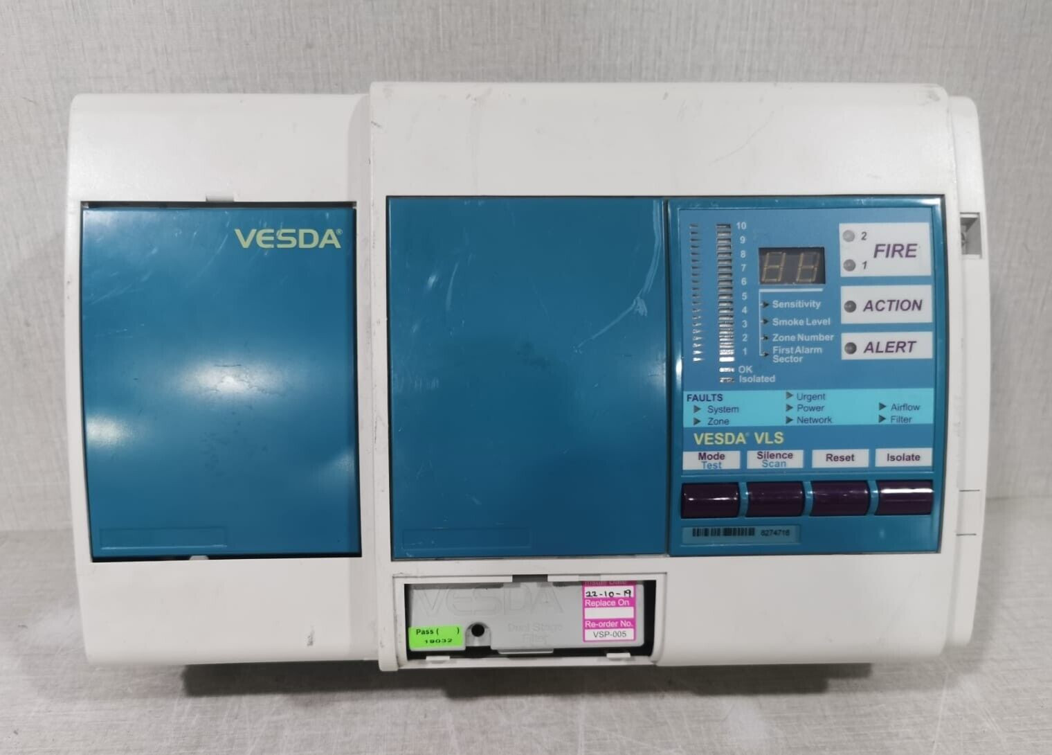 Xtralis VESDA VLS Aspirating Detector 516-018-008 - NO COVER