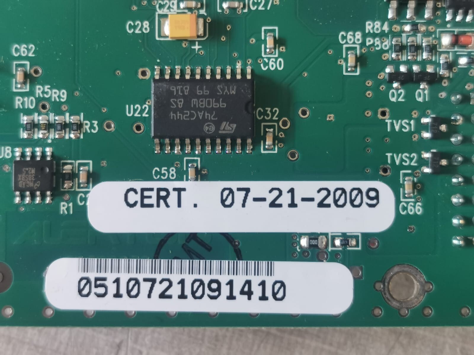 Alerton 644000600 644000600 REV C MAIN BOARD for ALERTON BCM-MS/TP 3