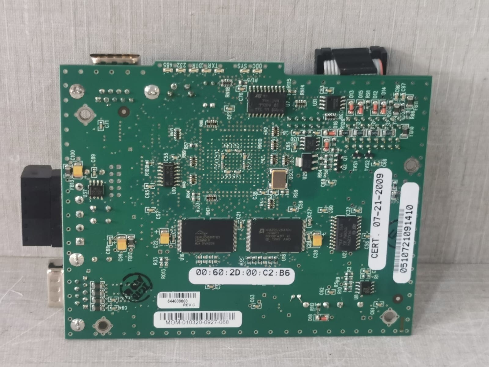 Alerton 644000600 644000600 REV C MAIN BOARD for ALERTON BCM-MS/TP 4