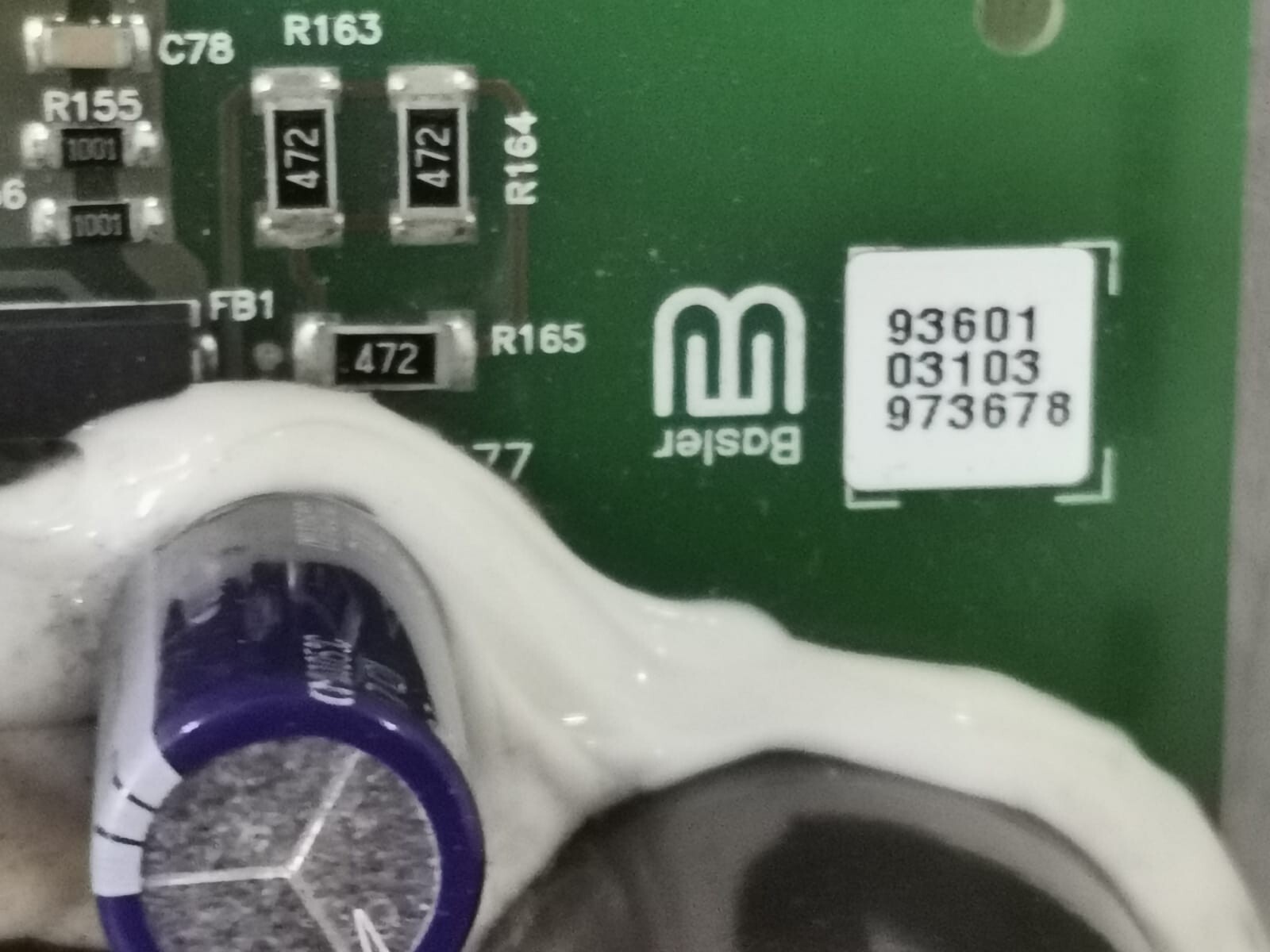 BASLER ELECTRONICS 9360103103973678 BASLER ELECTRONICS 9360103103973678 / 9360103004 Main PCB Board 2