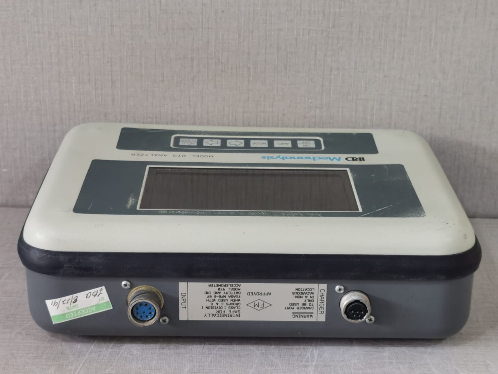 IRD MECHANALYSIS 870 IRD MECHANALYSIS 870/00260 C ANALYZER ASSEMBLY TEST EQUIPMENT 6