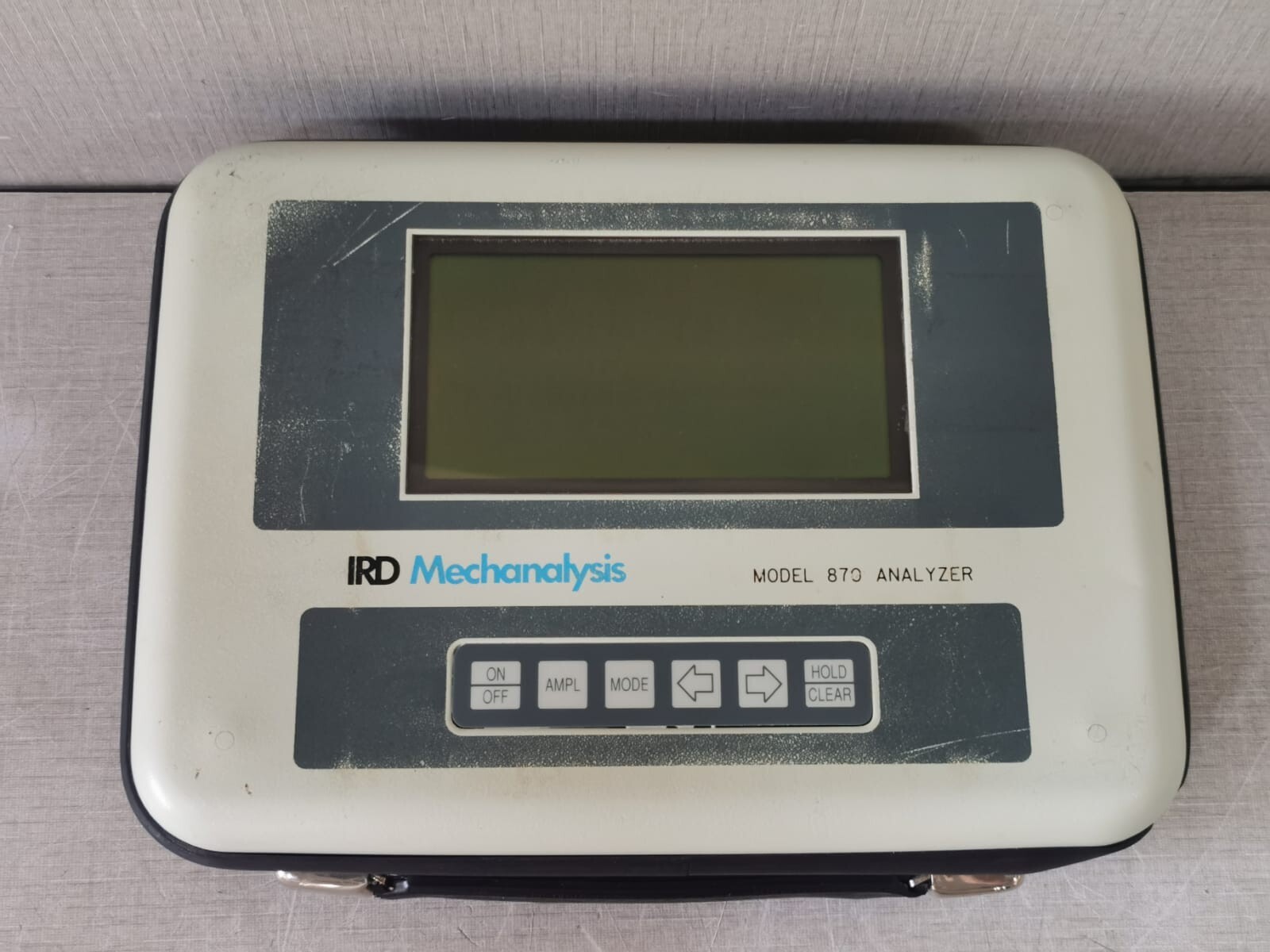 IRD MECHANALYSIS 870/00260 C ANALYZER ASSEMBLY TEST EQUIPMENT