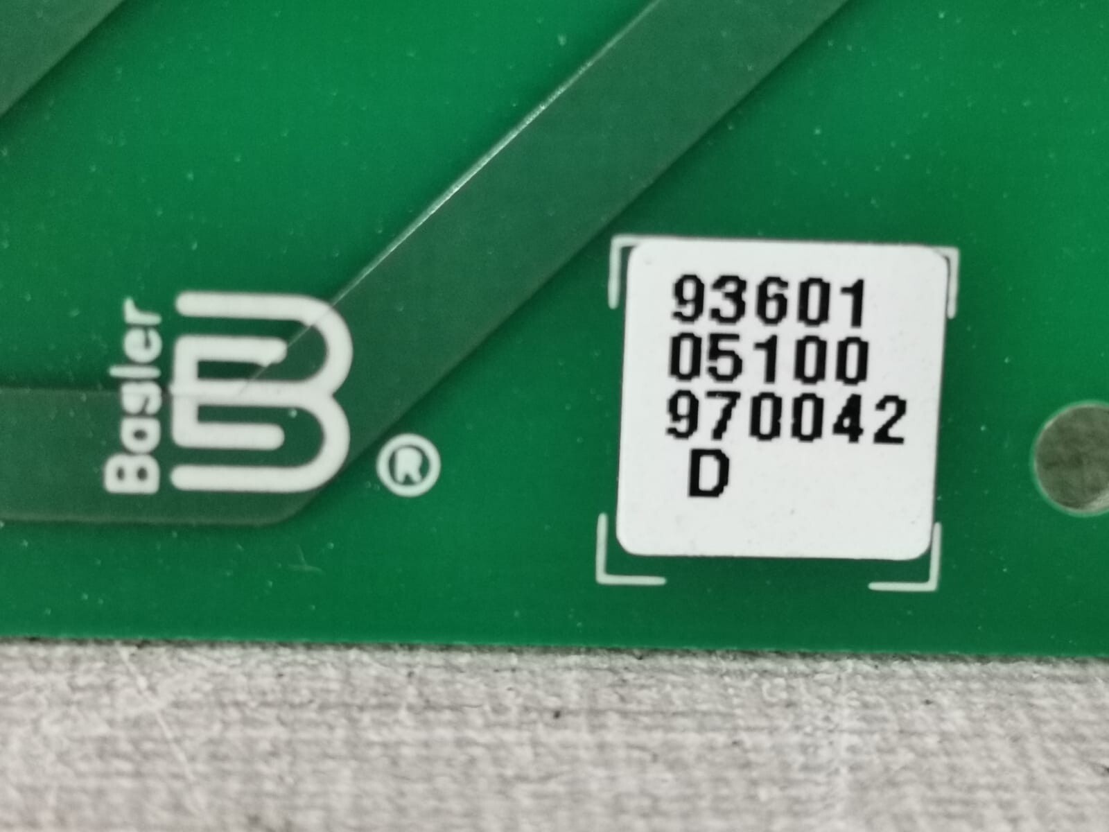 BASLER ELECTRONICS 9360105100970042 BASLER ELECTRONICS 9360105100970042 D / 9360105003 Main PCB Board 2