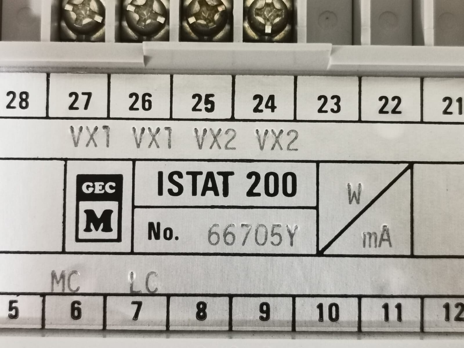 GEC WT20S3T260 GEC ISTAT 200 WT20S3T260 TRANSDUCER 2