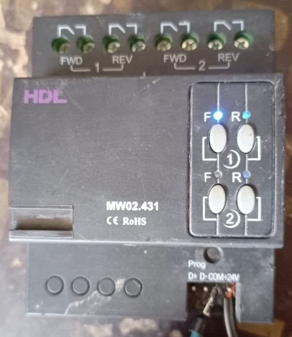 HDL MW02.431 HDL MW02.431 / HDL-MW02.431 CURTAIN MODULE 15-30VDC 2