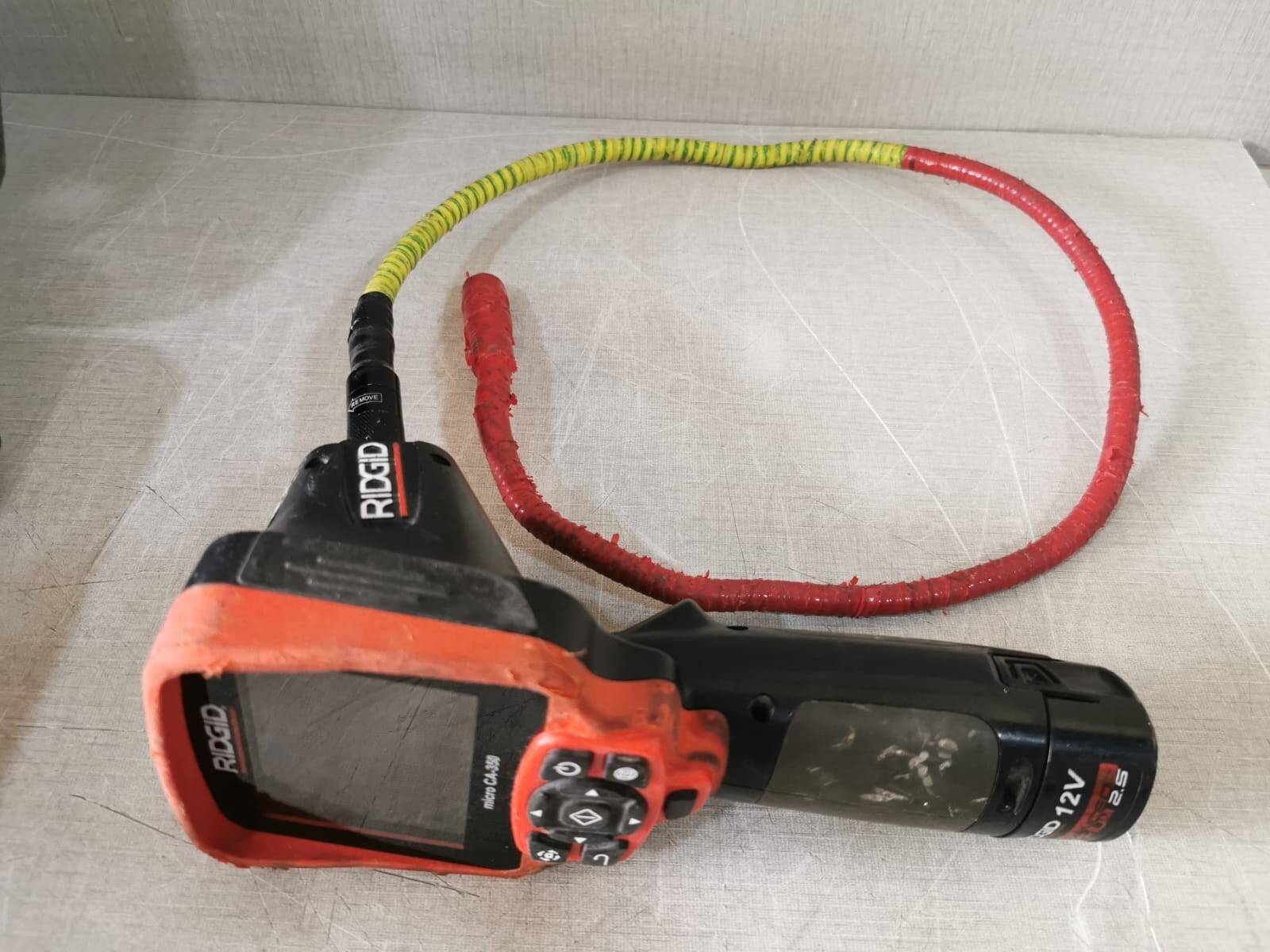 RIDGID MICRO CA-350 ONLY ACCESSORIES IN THE PHOTOS ARE INCLUDED 4