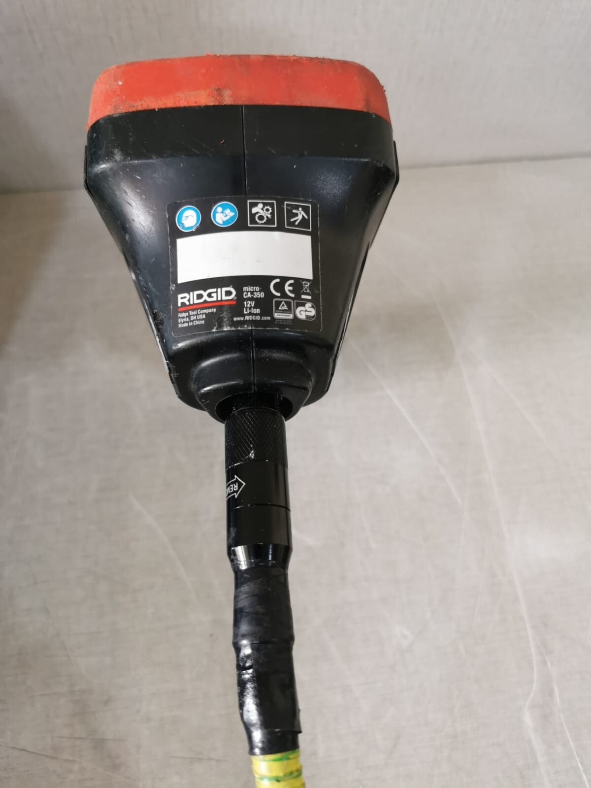 RIDGID MICRO CA-350 ONLY ACCESSORIES IN THE PHOTOS ARE INCLUDED 9