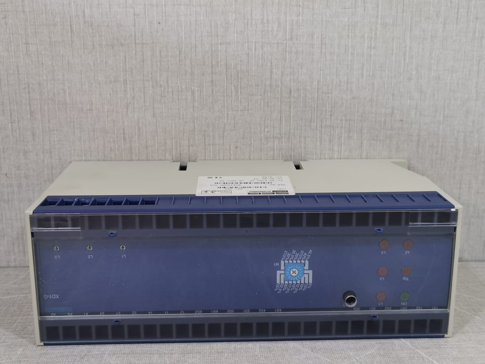 SEG XD1-G GENERATOR DIFFERENTIAL PROTECTION RELAY XD1-G55