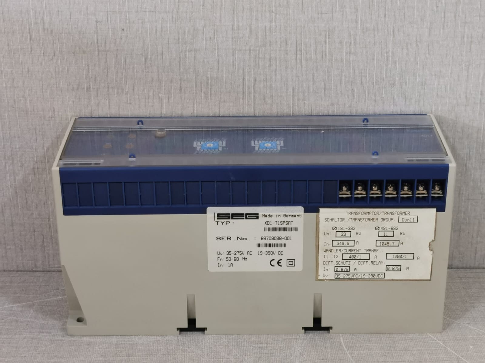 SEG XD1-T1SPSAT SEG XD1-T1SPSAT TRANSFORMER 5