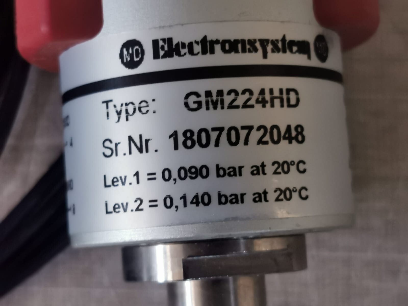 ELECTRONSYSTEM GM224HD ELECTRONSYSTEM TYPE GM224HD for GLI/LCD/HD 2