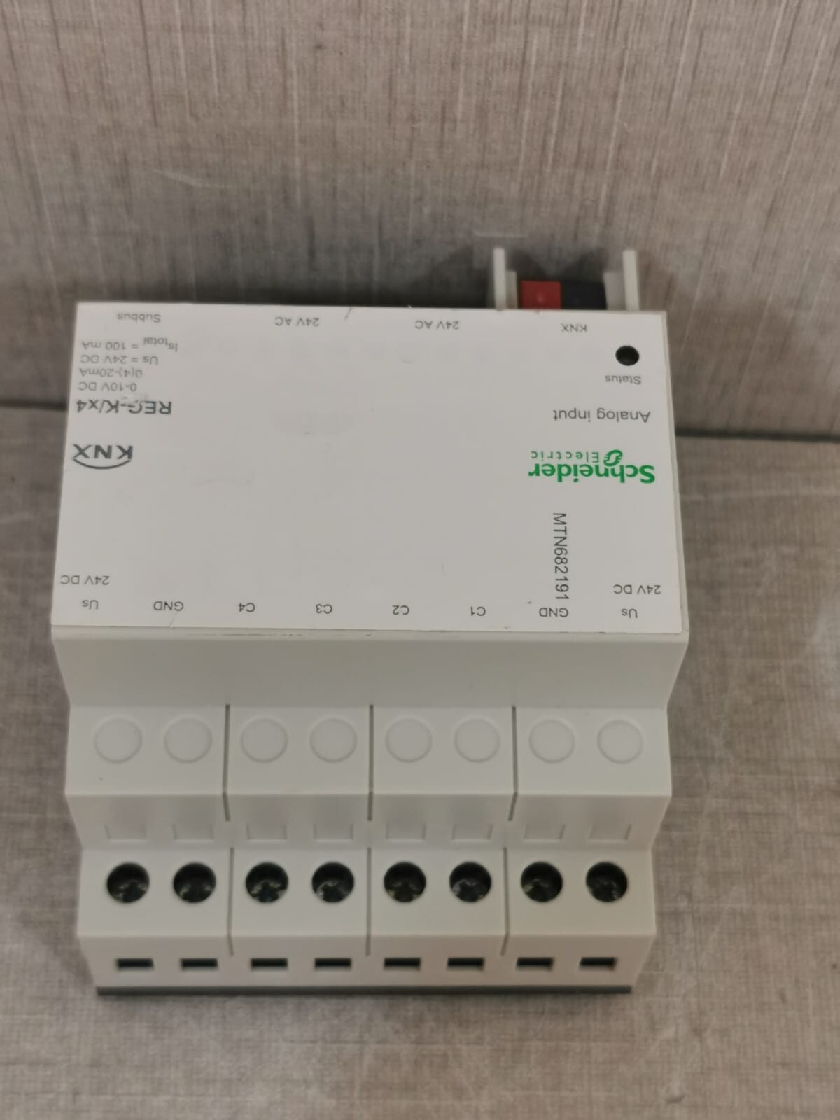 Schneider Electric MTN682191 SCHNEIDER ELECTRIC MTN682191 RG-K/x4 ANALOG INPUT 4