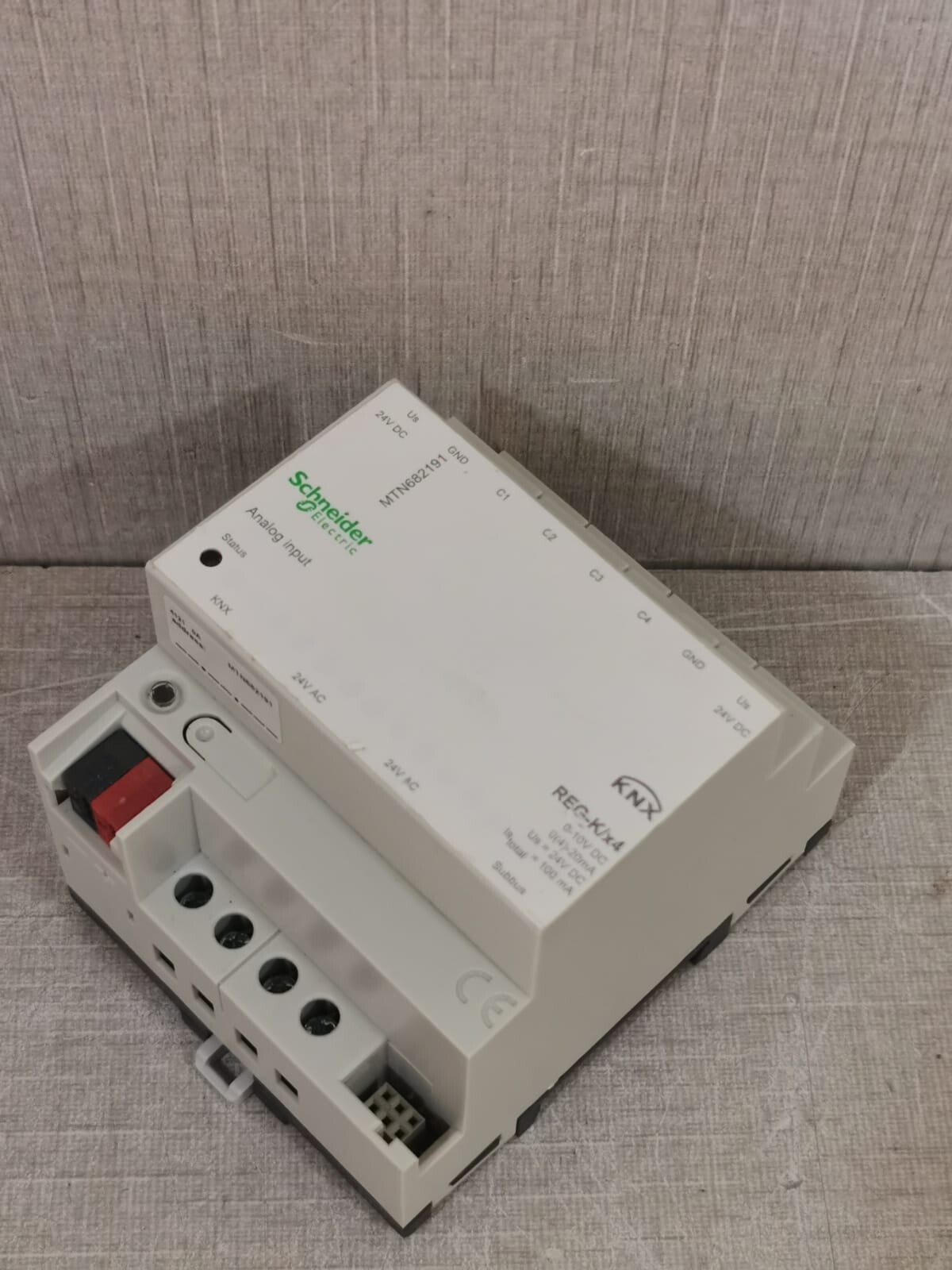 Schneider Electric MTN682191 SCHNEIDER ELECTRIC MTN682191 RG-K/x4 ANALOG INPUT 7