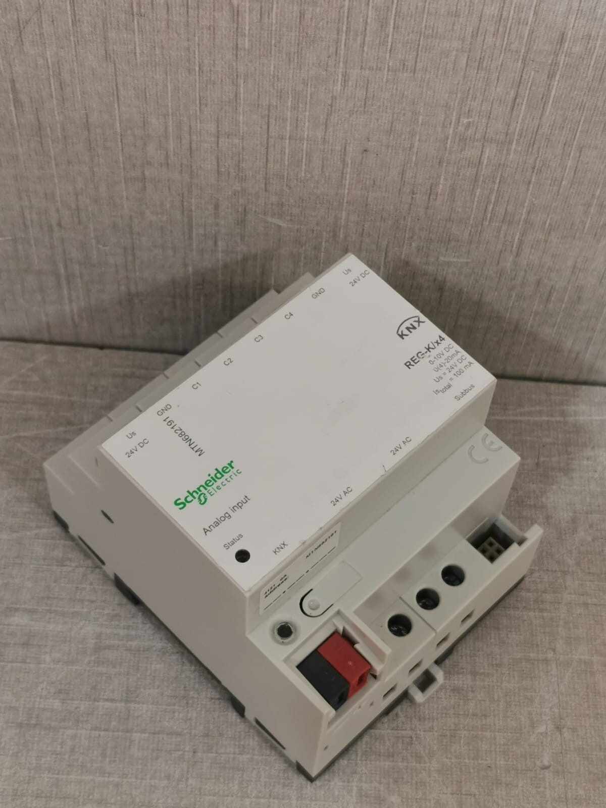 Schneider Electric MTN682191 SCHNEIDER ELECTRIC MTN682191 RG-K/x4 ANALOG INPUT 8