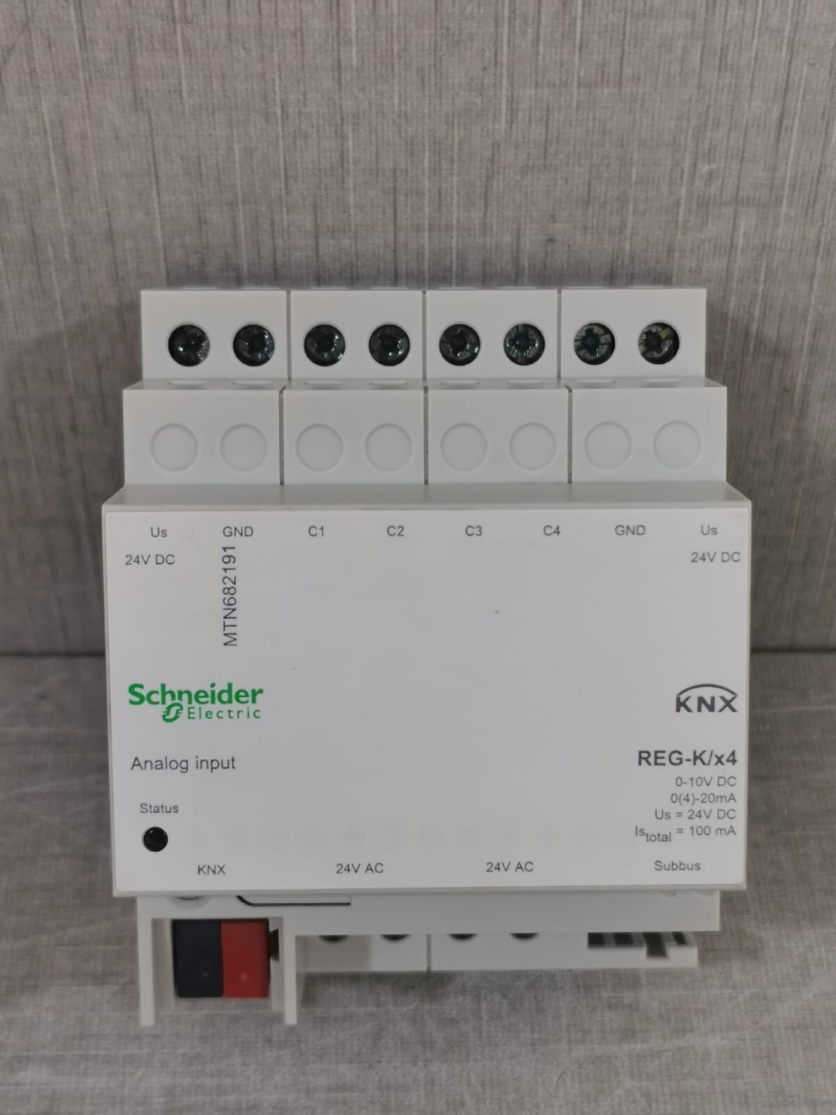 Schneider Electric MTN682191 SCHNEIDER ELECTRIC MTN682191 RG-K/x4 ANALOG INPUT- BUT 2
