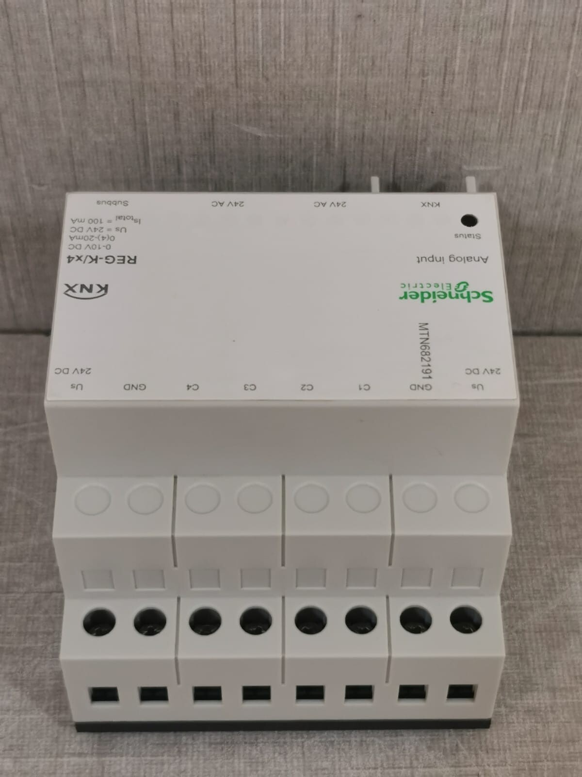 Schneider Electric MTN682191 SCHNEIDER ELECTRIC MTN682191 RG-K/x4 ANALOG INPUT- BUT 6