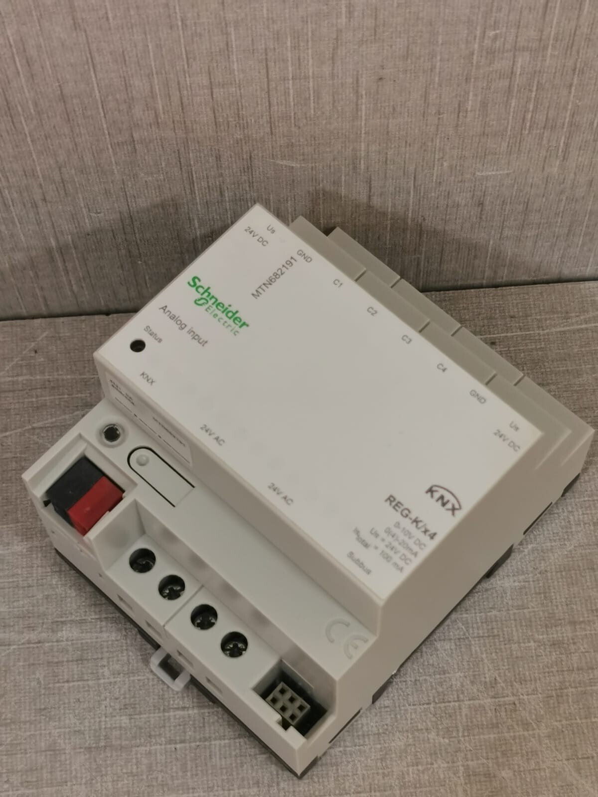 Schneider Electric MTN682191 SCHNEIDER ELECTRIC MTN682191 RG-K/x4 ANALOG INPUT- BUT 10