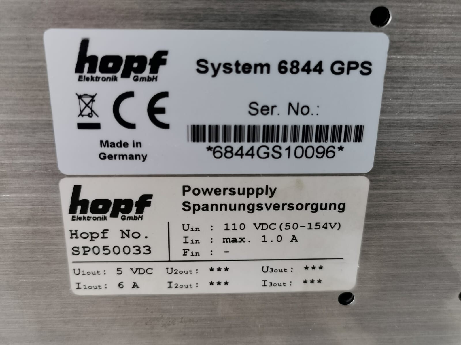 HOPF Elektronik 6844 HOPF Elektronik 6844 GPS System - WITHOUT CABLE 2