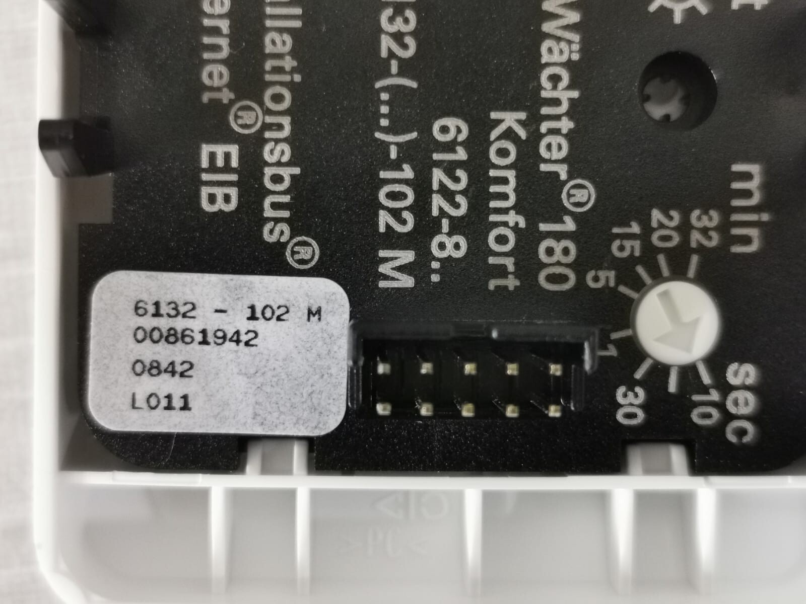 ABB 6132-0-0112 ABB 6132-24-102M-500/6132-0-0112 Busch Watchdog 180 FM Sensor Comfort II 3
