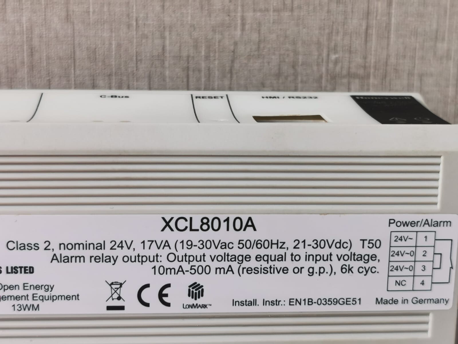 Honeywell XCL8010A HONEYWELL XCL8010A EXCEL 800 PLANT CONTROLLER MODULE 5