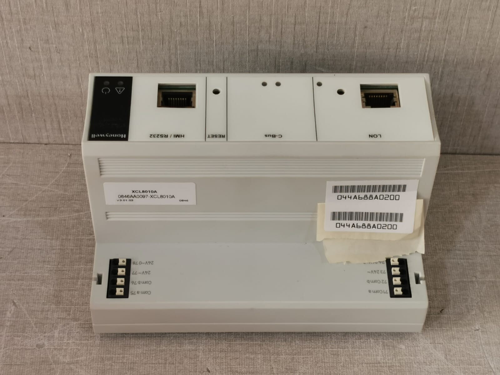 Honeywell XCL8010A HONEYWELL XCL8010A EXCEL 800 PLANT CONTROLLER MODULE 9