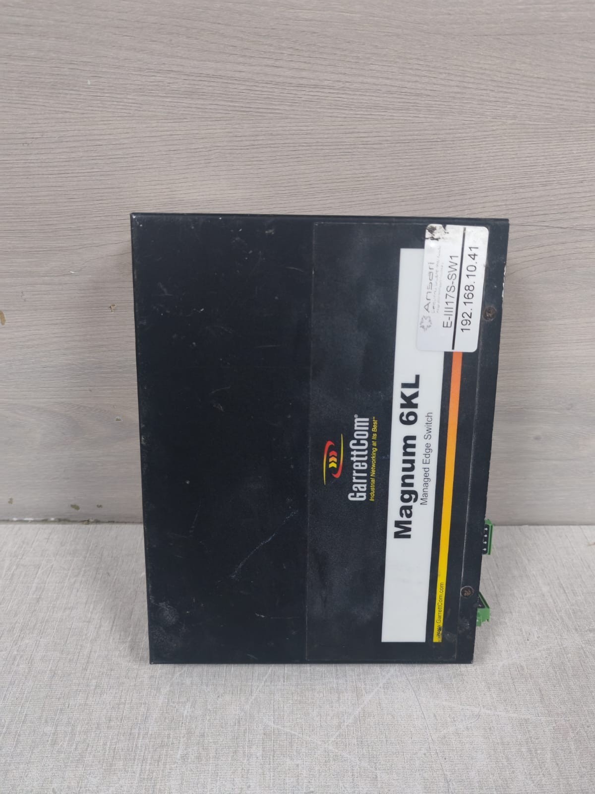 GarrettCom Magnum 6KL 8-Port GarrettCom Magnum 6KL 8-Port Managed Edge Switch / 6KLP-48VDC 5