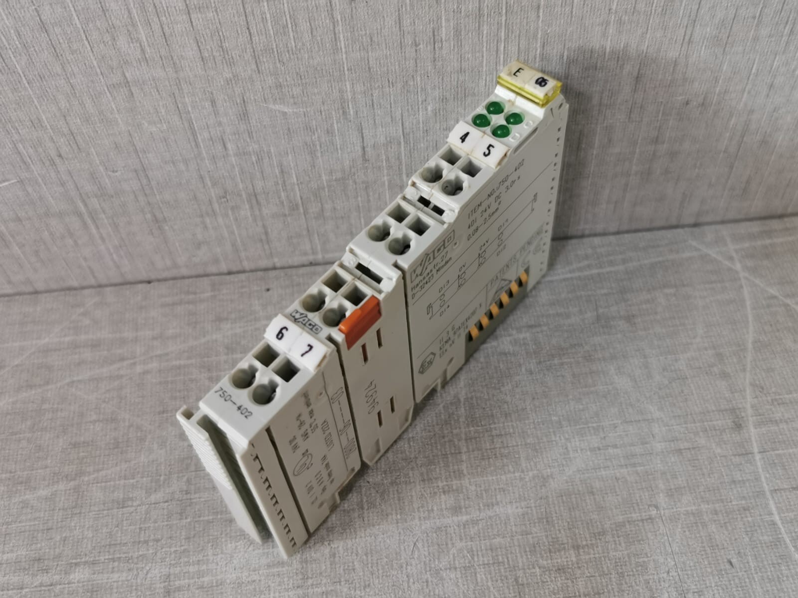 Wago 750-402 WAGO 750-402 4-CHANNEL DIGITAL INPUT 9