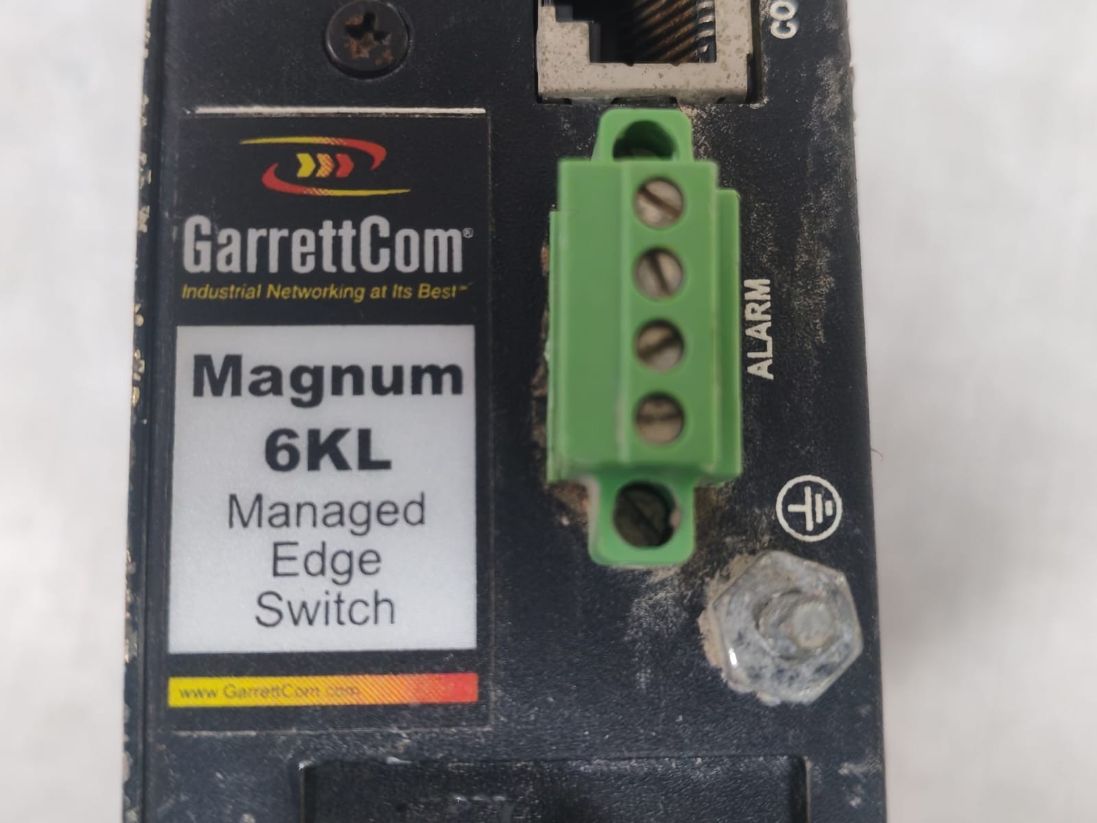 GarrettCom Magnum 6KL 4-Port GarrettCom Magnum 6KL 4-Port Managed Edge Switch / 6KLP-48VDC 3