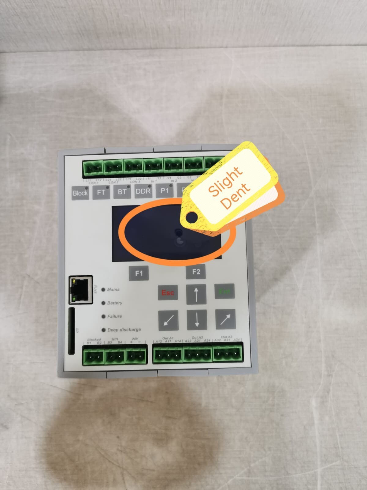 AWEX CM-NET AWEX CM-NET CBS Central Battery Systems with Slight Dent on the Screen 2