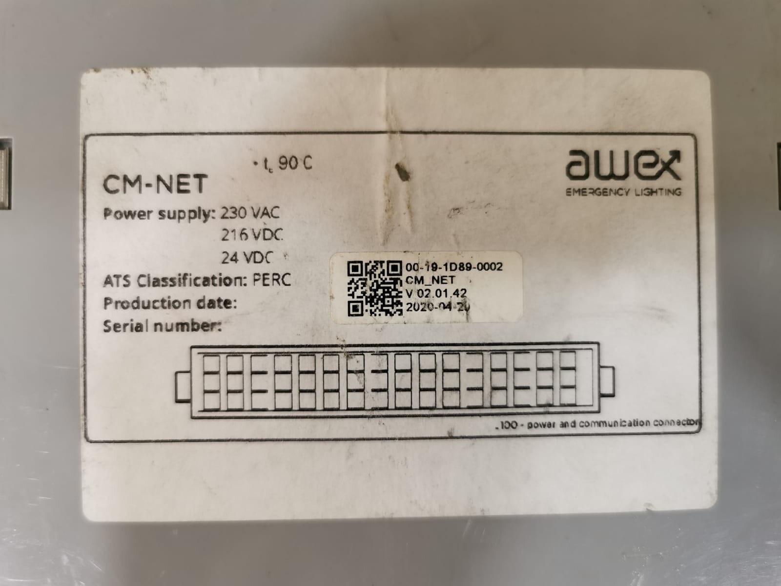 AWEX CM-NET AWEX CM-NET CBS Central Battery Systems with Slight Dent on the Screen 3