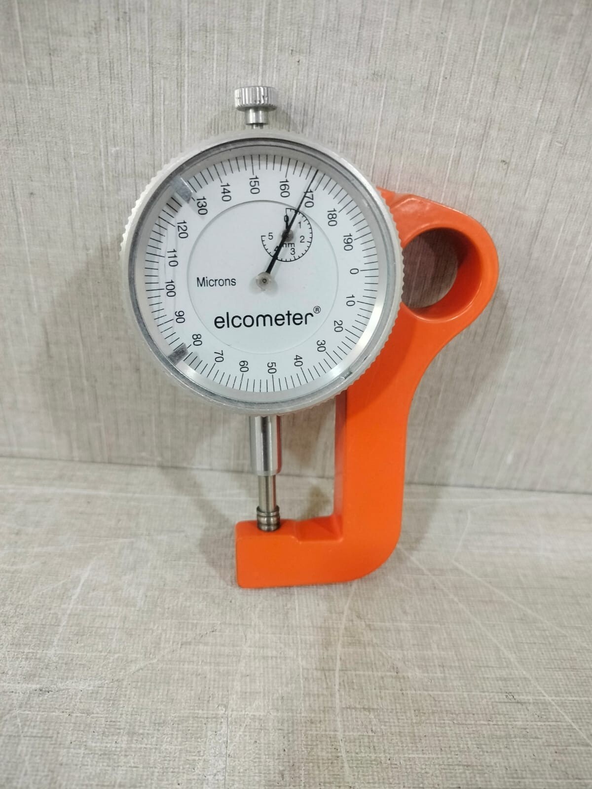 Elcometer E124-3M Foil Thickness Gauge -BROKEN COVER without HANDLE