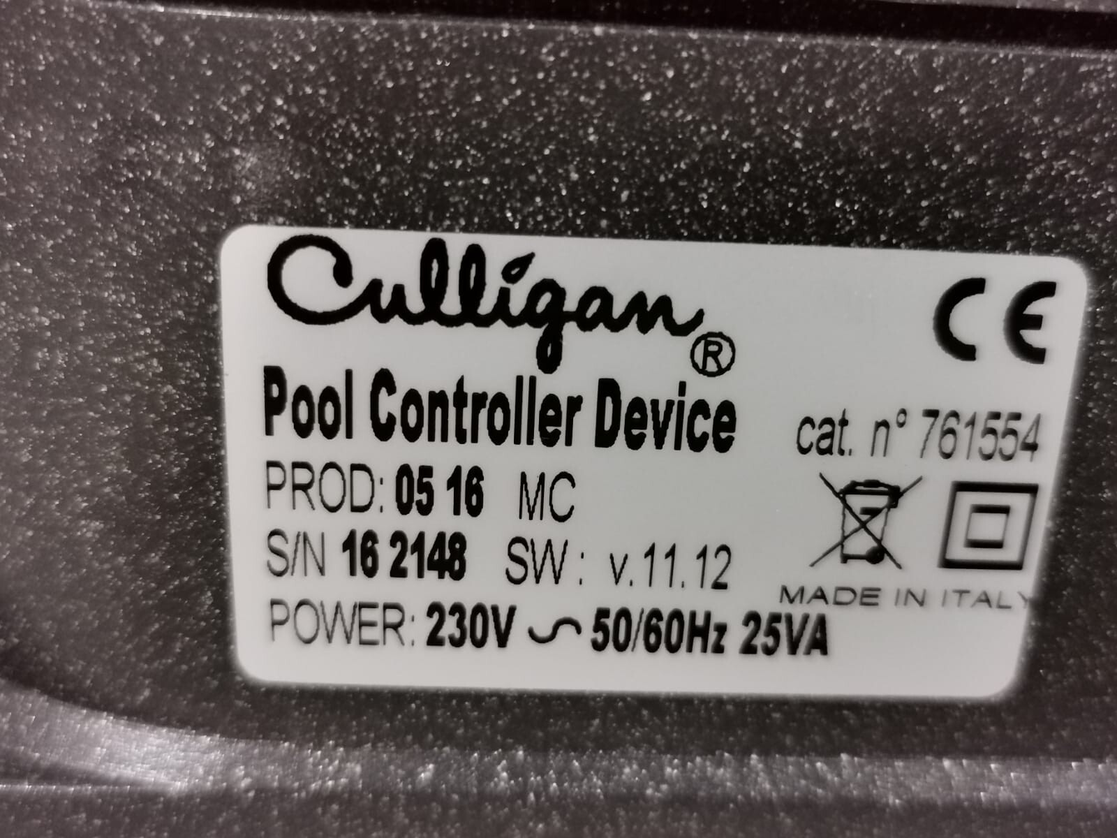 CULLIGAN PCD CULLIGAN PCD POOL CONTROLLER DEVICE 2