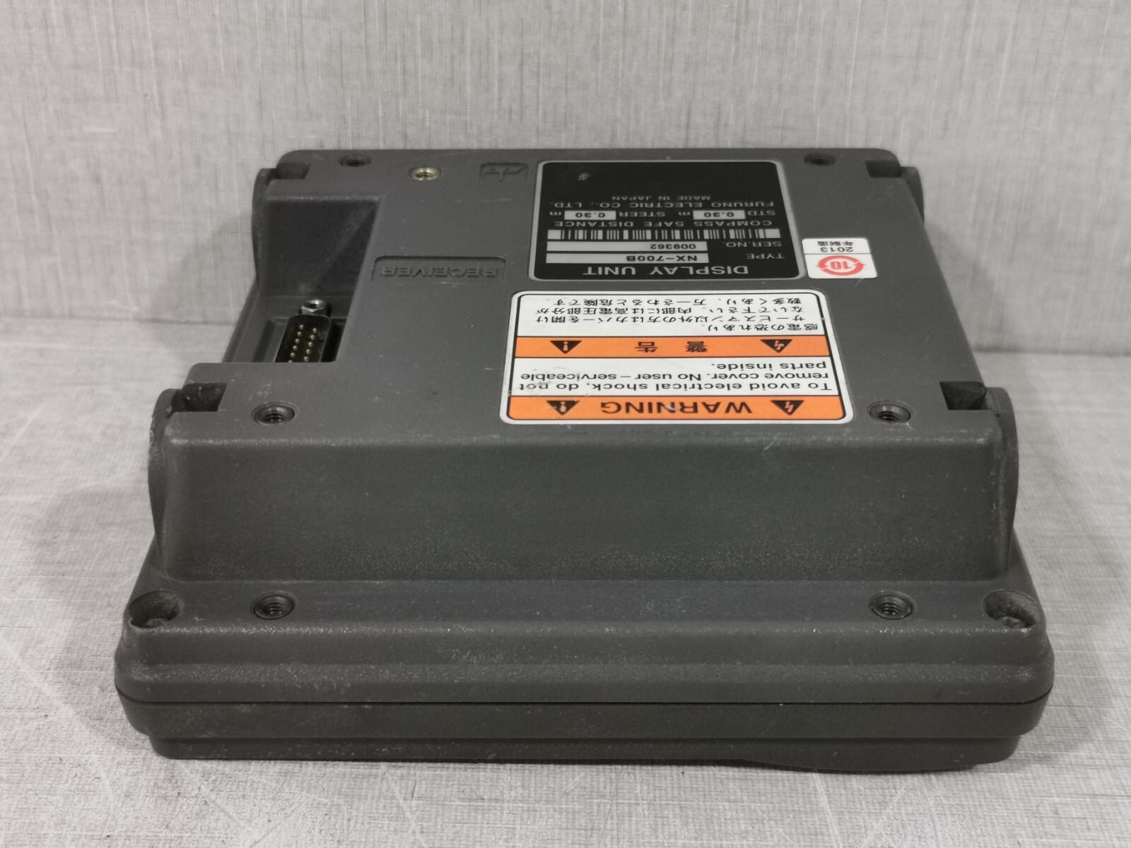 FURUNO NX-700 FURUNO NAVTEX NX-700 RECEIVER LCD DISPLAY UNIT NX-700B - UNIT ONLY 9