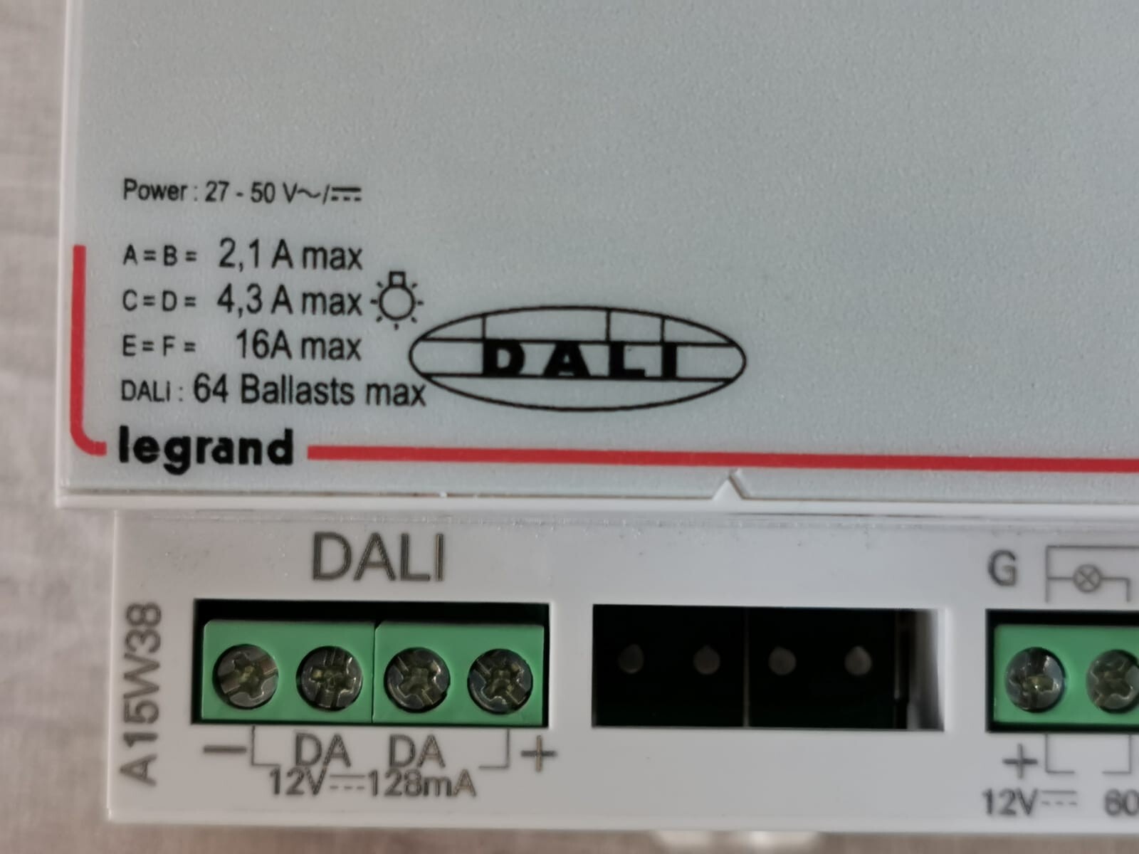 Legrand 15W38 LEGRAND 048422 /15W38 A ROOM CONTROLLER 3
