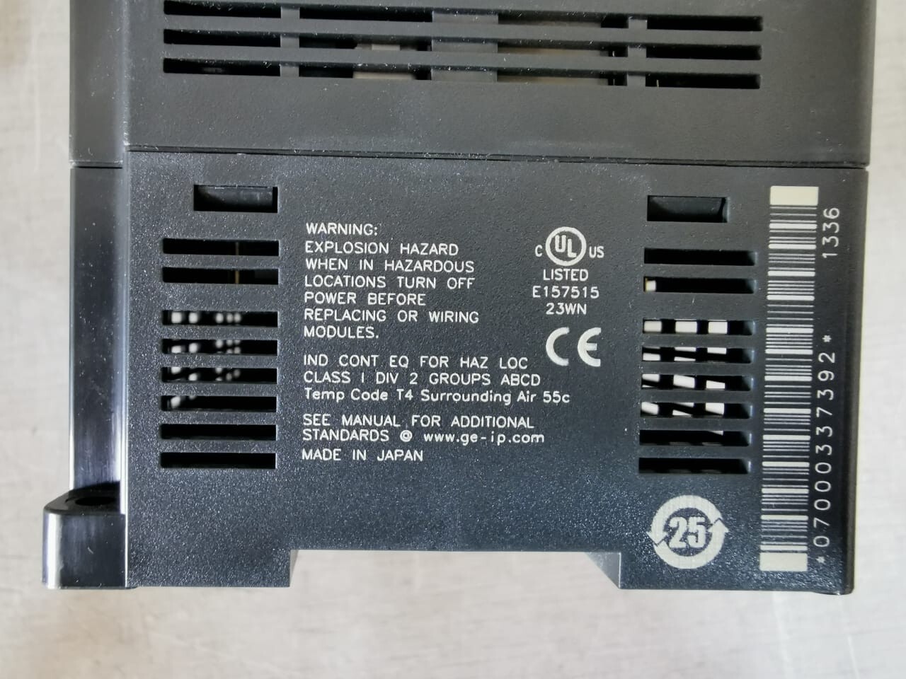 GE Fanuc IC200UDD110-DK GE Fanuc IC200UDD110-DK VersaMax Micro Controller 16 Inputs 12 Outputs 24VDC, 1A 5