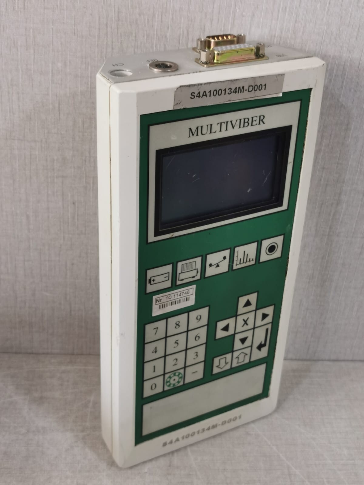 Vibrations Mätinstrument International AB S4A100134M-D001 VMI AB MEASURING INSTRUMENTS MULTIVIBER S4A100134M-D001 8