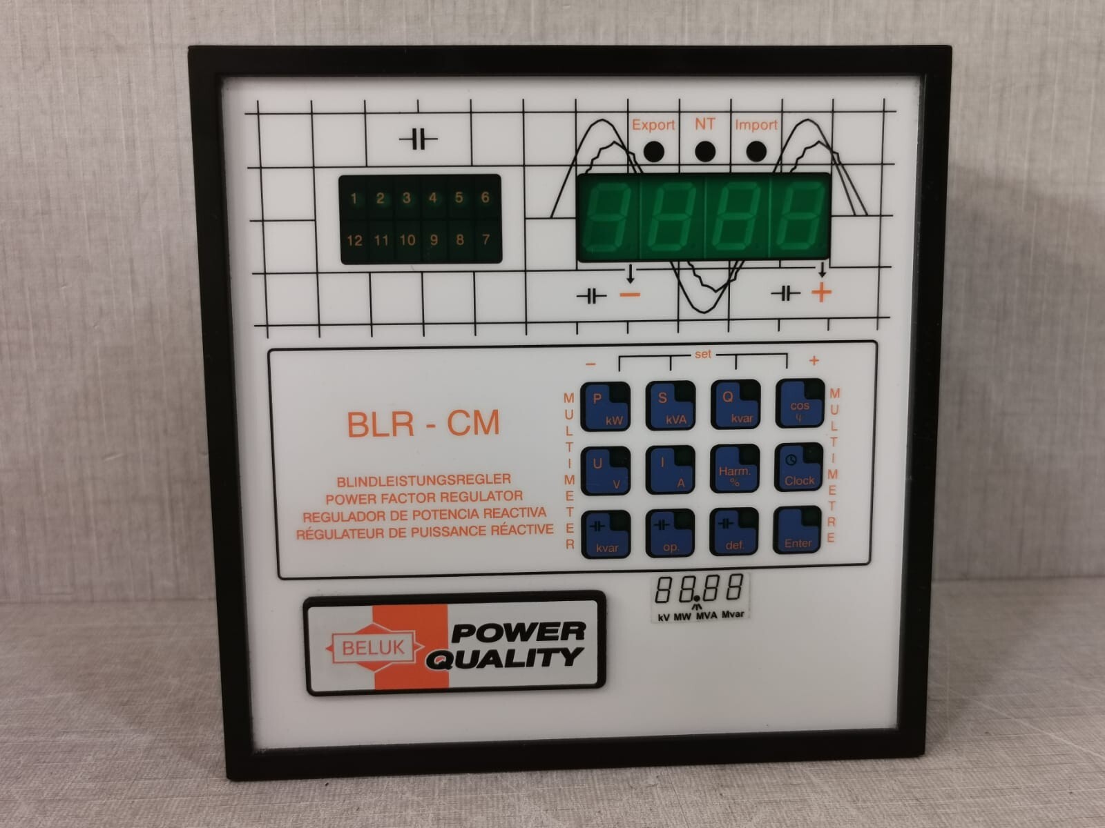 Beluk BLR-CM 06 BELUK BLR-CM 06 MBz POWER FACTOR CONTROLLER 2