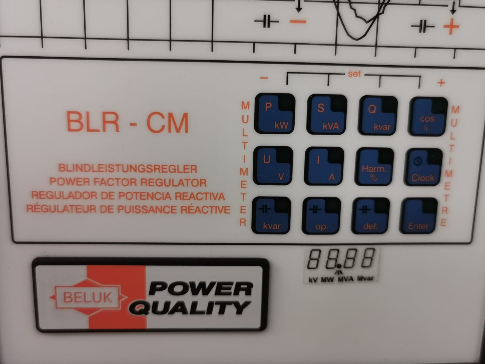 Beluk BLR-CM 06 BELUK BLR-CM 06 MBz POWER FACTOR CONTROLLER 3