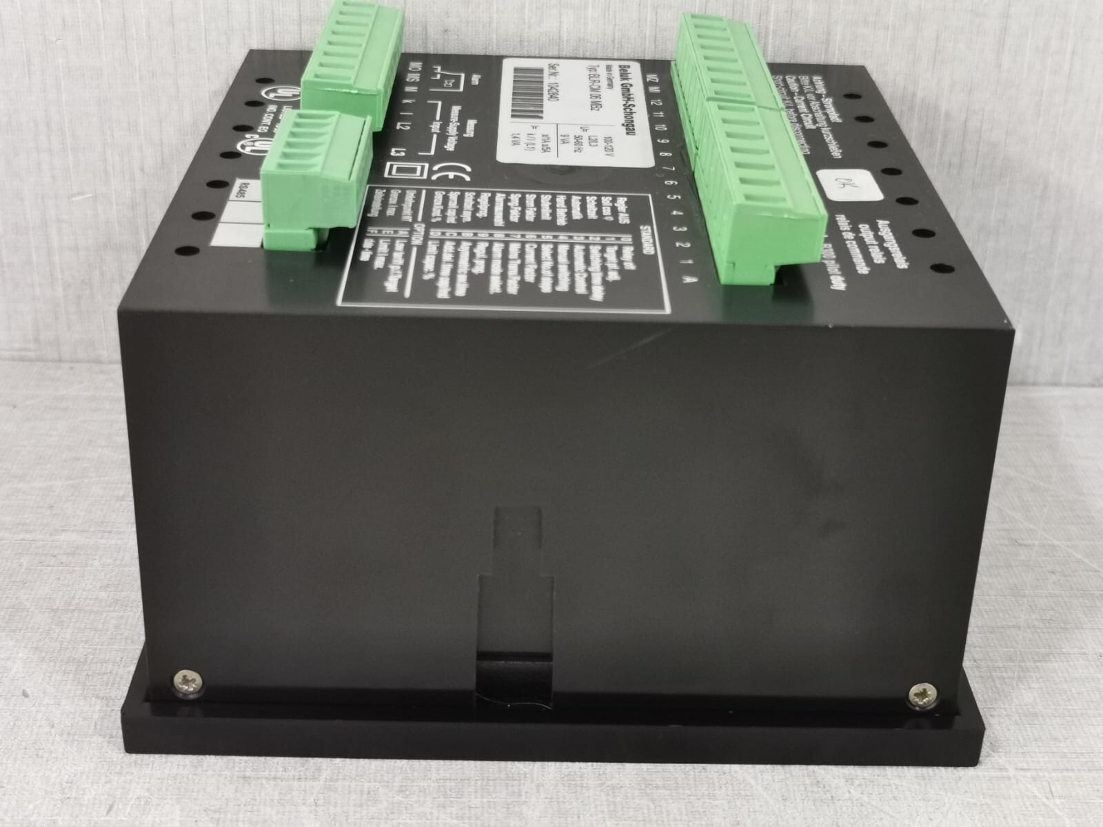 Beluk BLR-CM 06 BELUK BLR-CM 06 MBz POWER FACTOR CONTROLLER 9