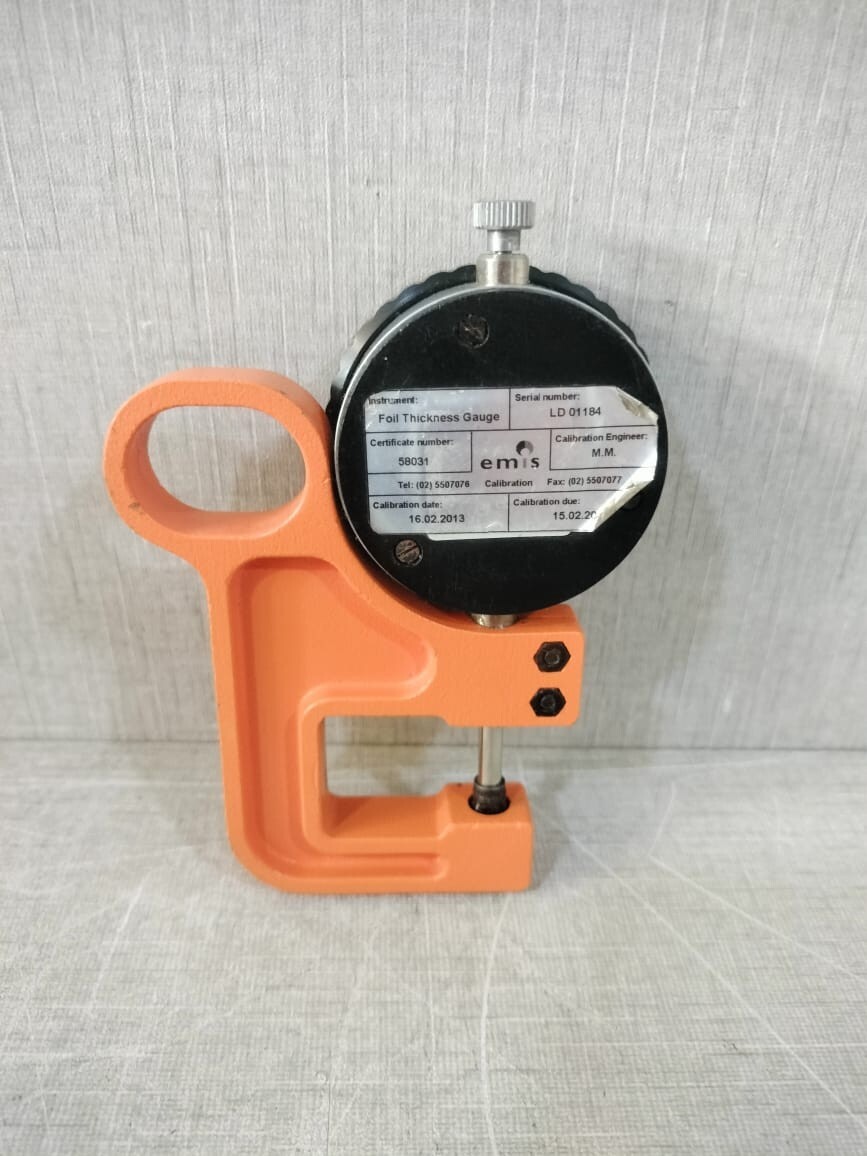 Elcometer FOIL ELCOMETER 124 FOIL THICKNESS GAUGE- WITHOUT HANDLE 9