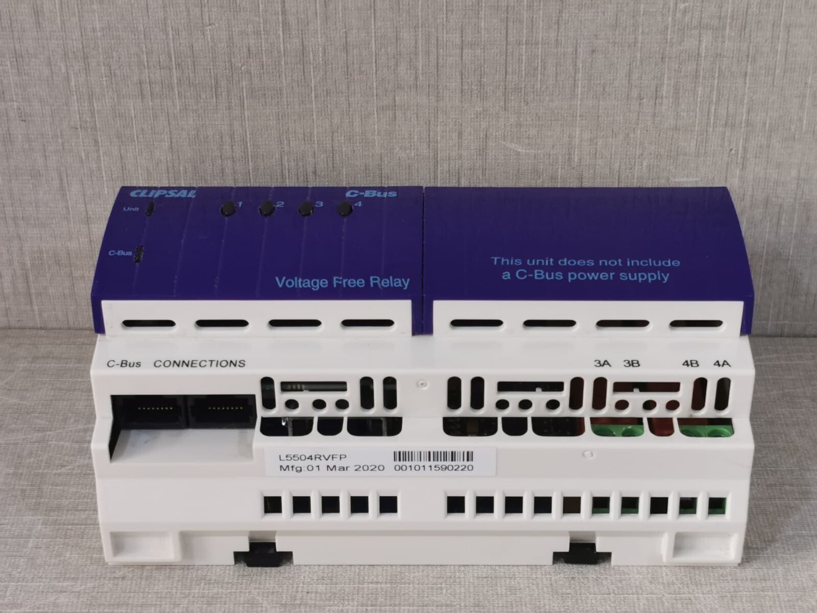 CLIPSAL L5504RVF/L5504RVFP CLIPSAL L5504RVF/L5504RVFP Relay 4 Channel Voltage Free Relay(MFG 2020) 7