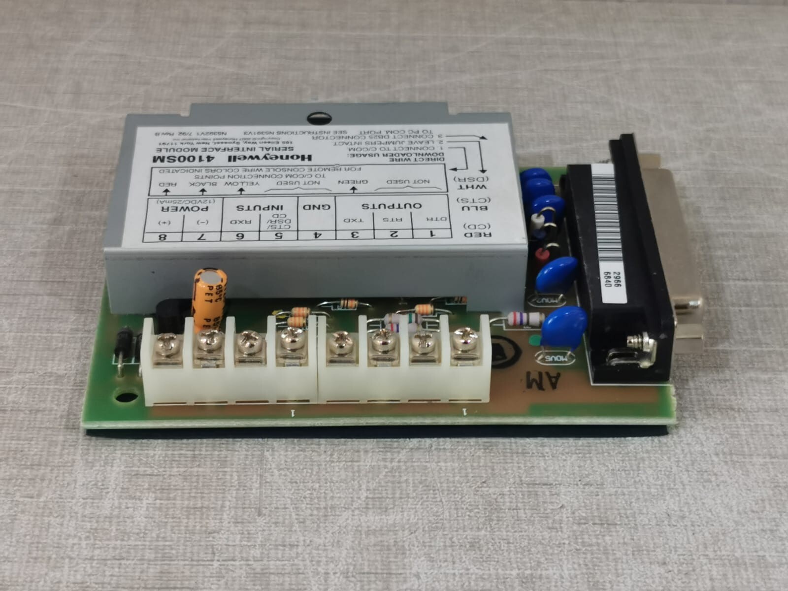 Honeywell 4100SM Honeywell 4100SM Serial Interface Module 5