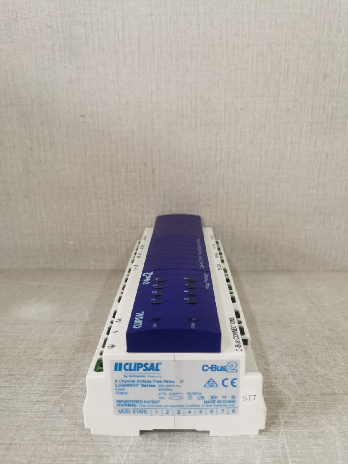 Clipsal L5508RVF CLIPSAL L5508RVF C-BUS2 8-CHANNEL VOLTAGE FREE RELAY (MFG 2016) 3