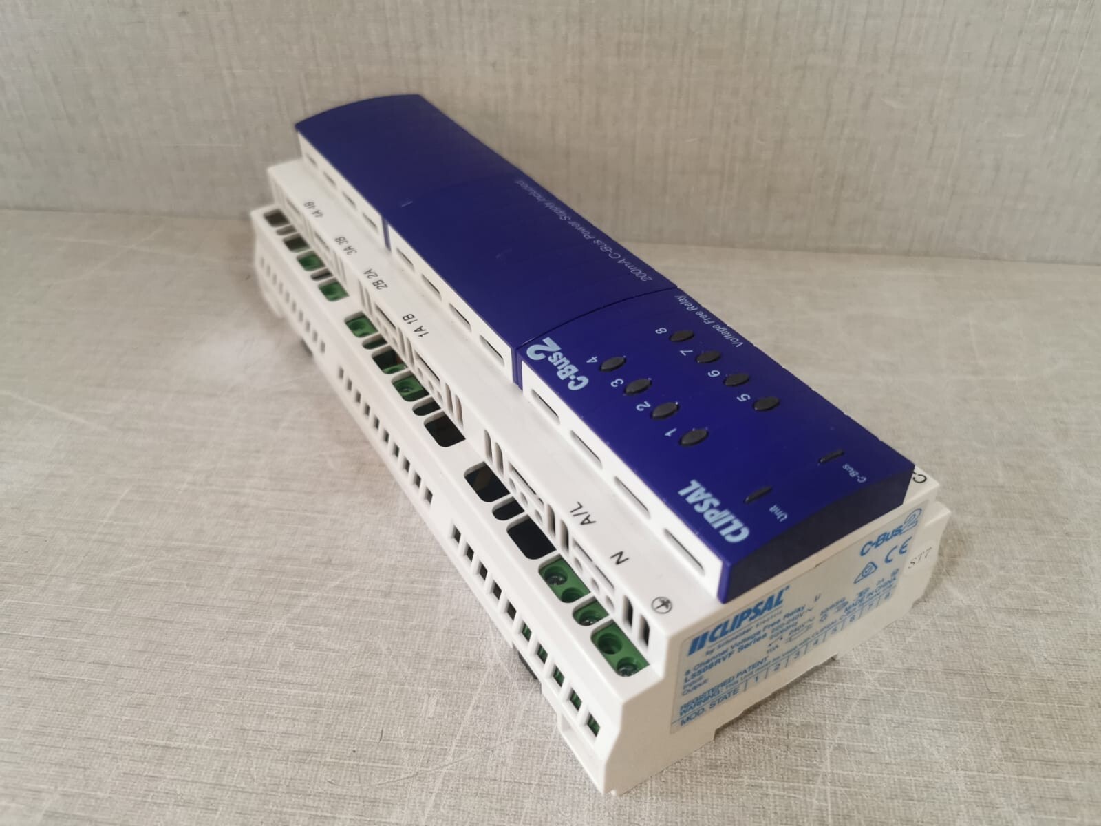 Clipsal L5508RVF CLIPSAL L5508RVF C-BUS2 8-CHANNEL VOLTAGE FREE RELAY (MFG 2016) 9