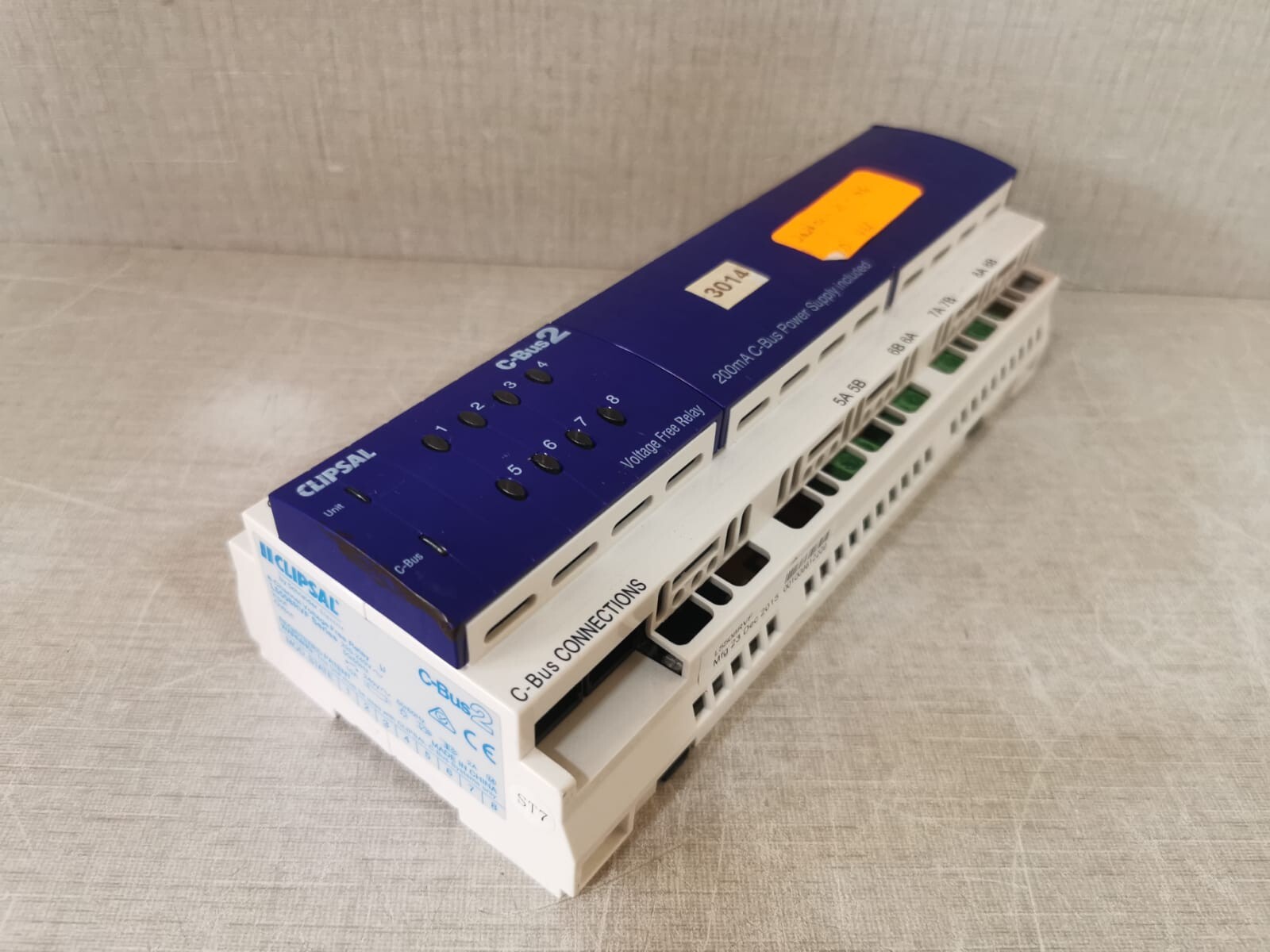 Clipsal L5508RVF CLIPSAL L5508RVF C-BUS2 8-CHANNEL VOLTAGE FREE RELAY (MFG 2015) 9