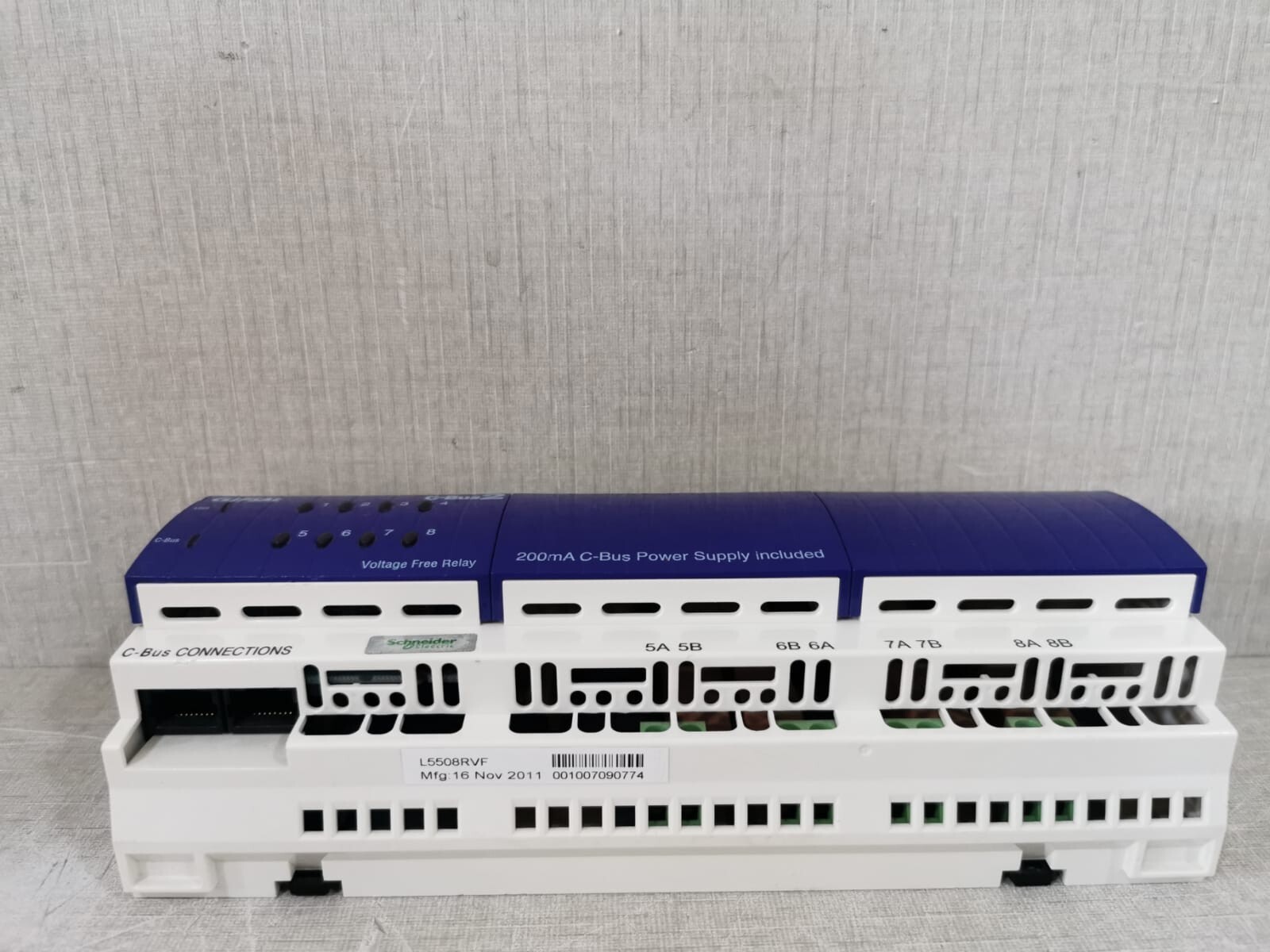 Clipsal L5508RVF CLIPSAL L5508RVF C-BUS2 8-CHANNEL VOLTAGE FREE RELAY (MFG 2011) 6